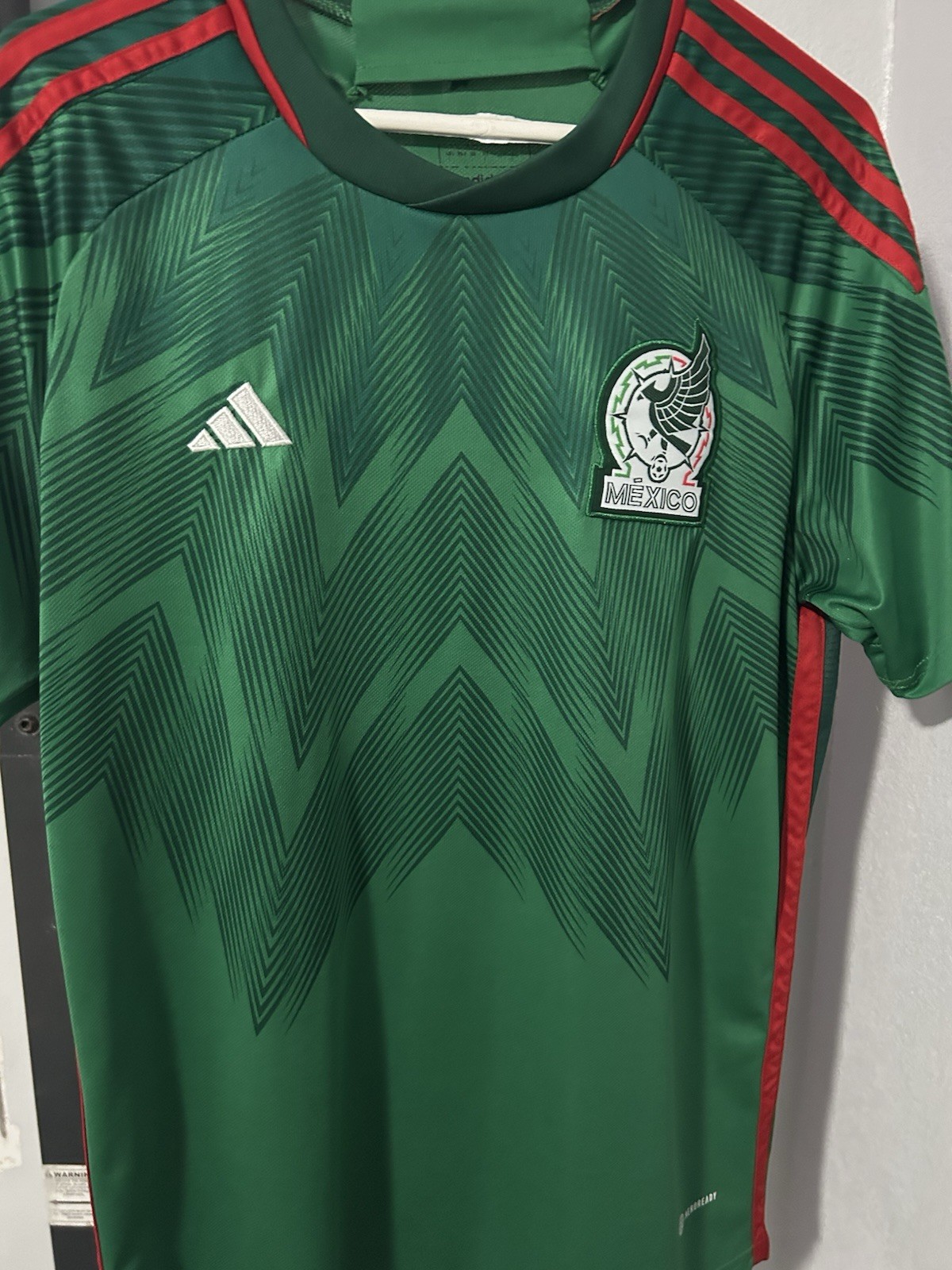 Adidas México Futbol 2022 FIFA World Cup Qatar.- Green Jersey,  Men's Size L