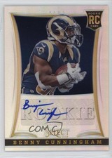 2013 Panini Select Silver Prizm Rookie 94/199 Benny Cunningham #253 Auto 00gy