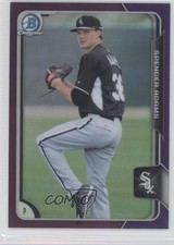 2015 Bowman Draft Chrome Purple Refractor 156/250 Spencer Adams #52 0f6