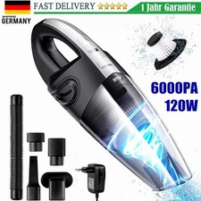 Akku Handstaubsauger Kabellos Mini Staubsauger Nass & Trocken Für Auto Büro Haus