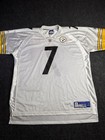 Pittsburgh Steelers On Field Reebok Jersey #7 Ben Roethlisberger (Sz XXL)