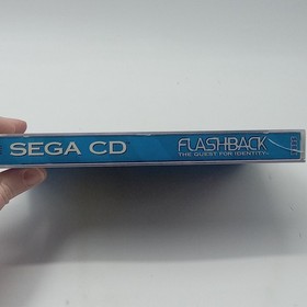 Sega CD Flashback The Quest for Identity Complete CIB W/ Registration Untested 