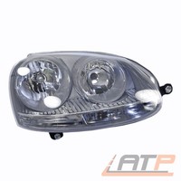 Scheinwerfer Hauptscheinwerfer H7/H7 Grau Rechts FÜR VW Golf 5 1K Jetta 3 1K