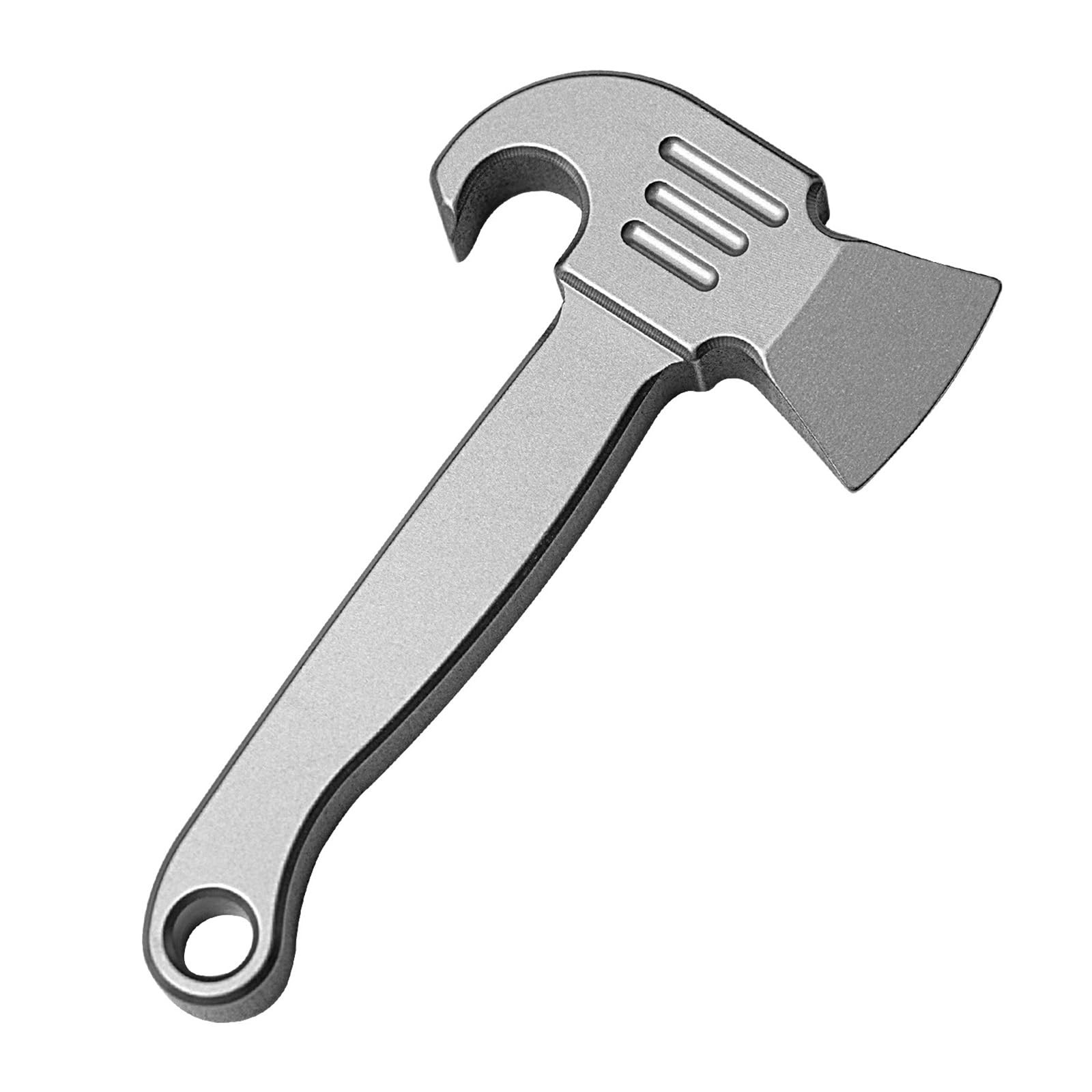 Titan EDC Pry Bar: Piede di Porco in Titanio e Apribottiglie Multitool