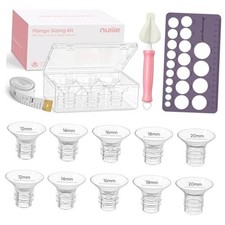 5-in-1 Flange Sizing Kit 12/14/16/18/20mm 10PCS for 24 mm shields 10.0