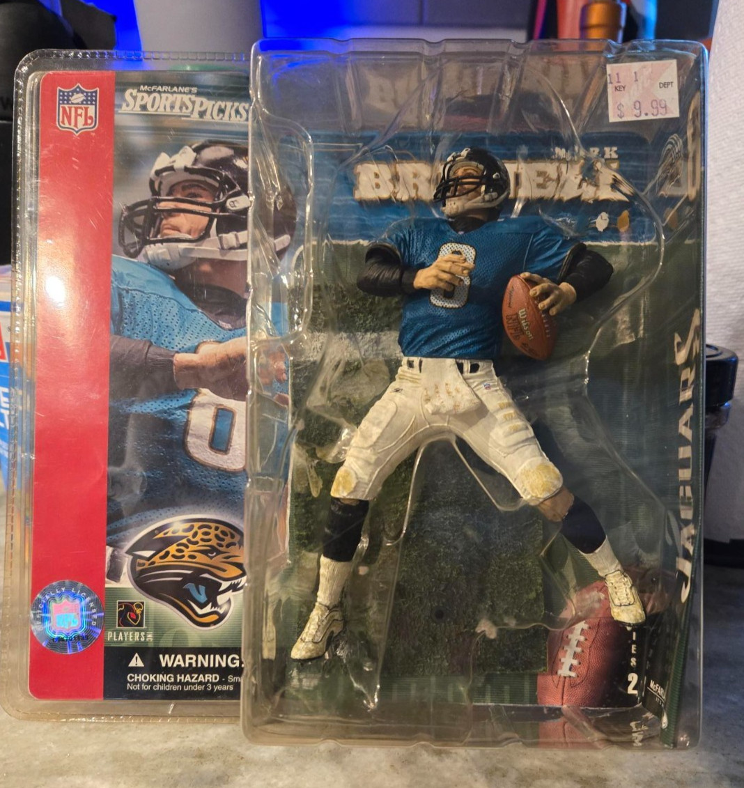 McFarlane Sportspicks Mark Brunell Jacksonville NFL Action Figure Series 2