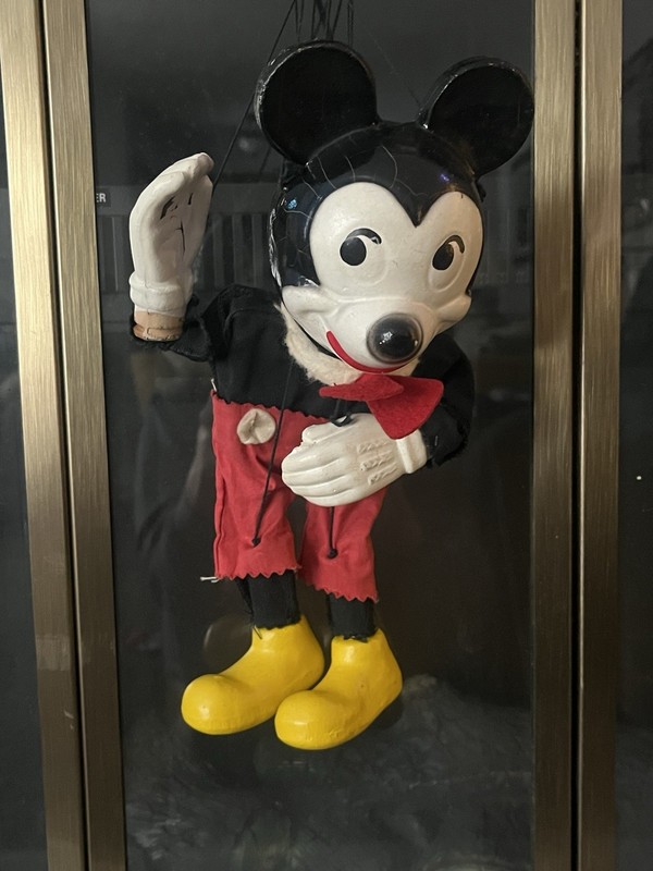 Rare Mickey Mouse Marionette by Peter Puppets In 1950’s