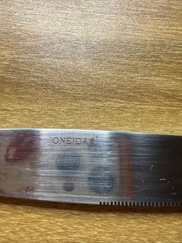Oneida AMSTERDAM Juego de 30 piezas Tenedor Brillante/Esmerilado Cuchillo Cuchara Juego para servir 18/10 - Imagen 4 de 14