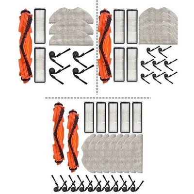 For Xiaomi S40 OV81 Robot Vacuum Cleaner Parts Replacement Brush Filter Mop Kit