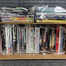 Bulk Lot of 40 Used Action Comedy Suspense Thriller Superhero Sci-Fi DVD Movies