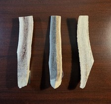 3 XXL Split Elk Antler Bone Dog Chews 15.7 oz Natural Elk Antler New