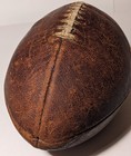 Rare Wilson Thorp Sporting Goods NY Pete Rozelle leather football WOW! As-is — photo 6