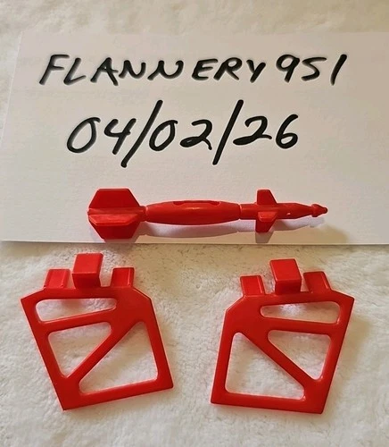 Vintage GI Joe ARAH Cobra Dreadnok Cycle Accessories & Missle Lot