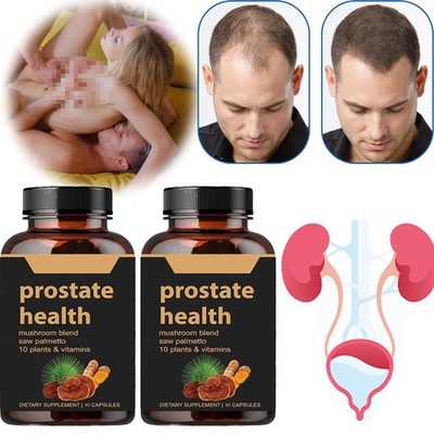 Prostate Health Capsules Support for Men s Wellness Natural Body-Care 90 Capsule