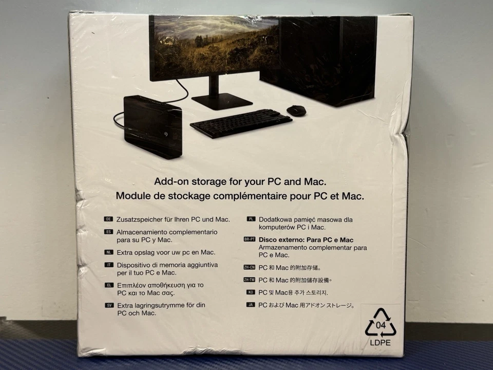 New - Seagate Expansion External Drive 12TB (SRD0NF2) Black - Sealed - Image 2 of 4