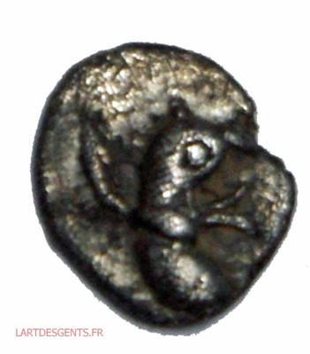 (USA) IONIE   TEOS (TYPE D AURIOL) (3) Tétartémorion c. 520-480 av J-C. TTB, lar