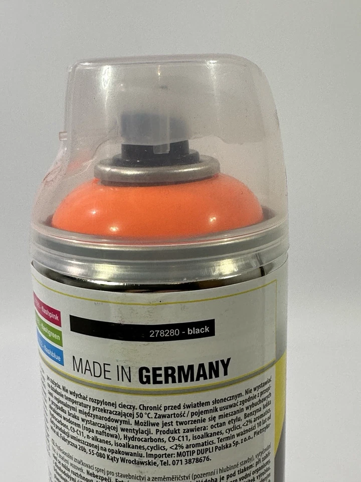 2x ColorMark Allround-Marker Markierspray Baustelle 360° V. leuchtorange 500ml - Bild 3 von 4