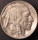 1935 S BUFFALO NICKEL | FRESH FROM ORIGINAL  COLLECTION | LOT CC-197