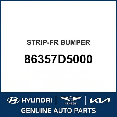 2016-2020 Kia Optima Leiste - Stoßstange vorne OEM Neu 86357D5000