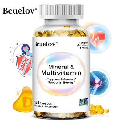 Multivitamin-Mineralstoffkapseln mit Vitamin B12, B6 für die Herzgesundheit