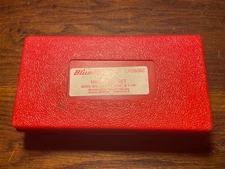 Blue Point 6pc Hole Saw Set Bits & Orig Case LHS606C Snap On Tools WW USA