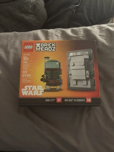LEGO 41498 Brick Headz Star Wars Boba Fett & Han Solo in Carbonite (NYCC 2017)