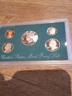 USA United States Mint Proof Set 1995 mit 5 Münzen Nominalwert 0 91 Dollar