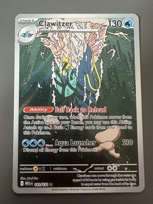 Pokémon TCG - Clawitzer 141/132 Illustration Rare Mega Evolutions