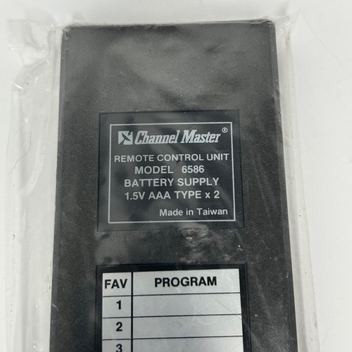 NEW Original Channel Master 6586 Remote Control OEM - Picture 5 of 5