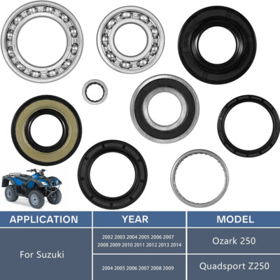 Suzuki LT-F500F Vinson 500 Rear Wheel Bearing & Seal Kit - Fits 2005-2007 Models