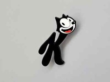 Retro Cat K Cartoon Metal Enamel Hat Pin