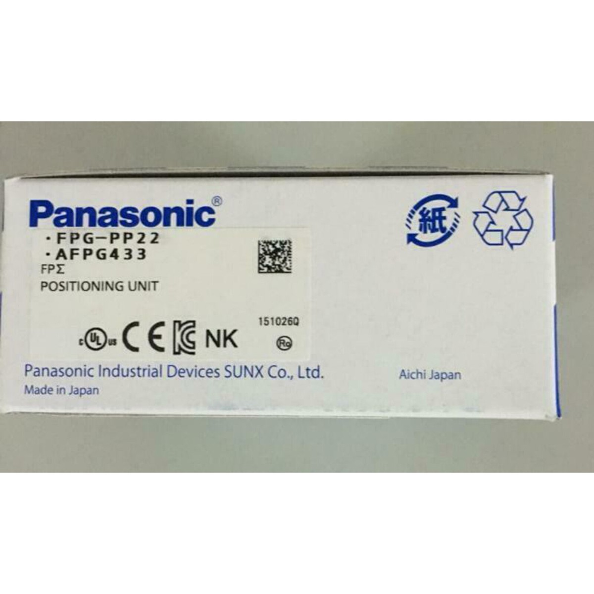 PANASONIC FPG-PP22 AFPG433 Positioning Unit One New In Box