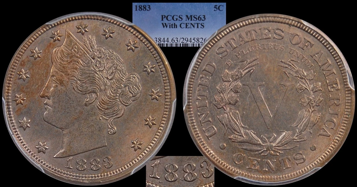 MS 63 Graded 1883 Year US Liberty Nickels (1883-1913) for sale | eBay