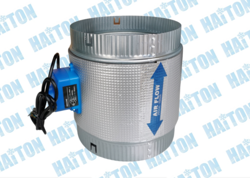 18" (450mm )ZONE DAMPER 240V Air Conditioner Damper Motorized Ventilation - 第 1/9 張圖片