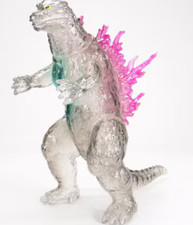 Godzilla CCP Middle Size Series Godzilla  1999  Clear Black Ver. Japan NEW