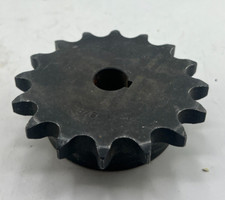 TSUBAKI H50B16F-3/4 ROLLER CHAIN SPROCKET 16 TEETH .75" BORE STEEL