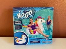 Bestway H2O GO UNICORN SWIM RING AGES 10 --BRAND NEW