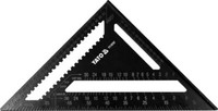 Yato YT-70787 ZIMMERMANNS-WINKEL ALU Bauwinkel Anschlagwinkel Messwinkel 30Cm