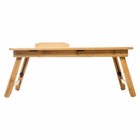 5five Simply Smart serving tray with fold-out legs, bamboo, 54 x 34 cm