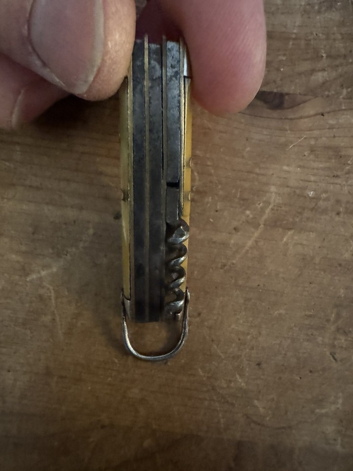 MELLA SMALL MINATURE SCOUT CAMPER KNIFEGermanyCELLULOID eBay