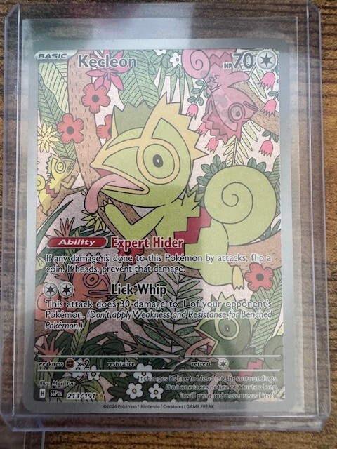 Kecleon 213/191 Sv08: Surging Sparks Holo