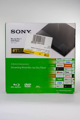 Sony Blu-ray Disc Player, Wired w/ 1080p Playback, Dolby TrueHD - BDP-S1700