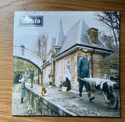 Oasis Some Might Say 7 Zoll olivgrün Vinyl 30. Jubiläum limitierte Auflage 1000