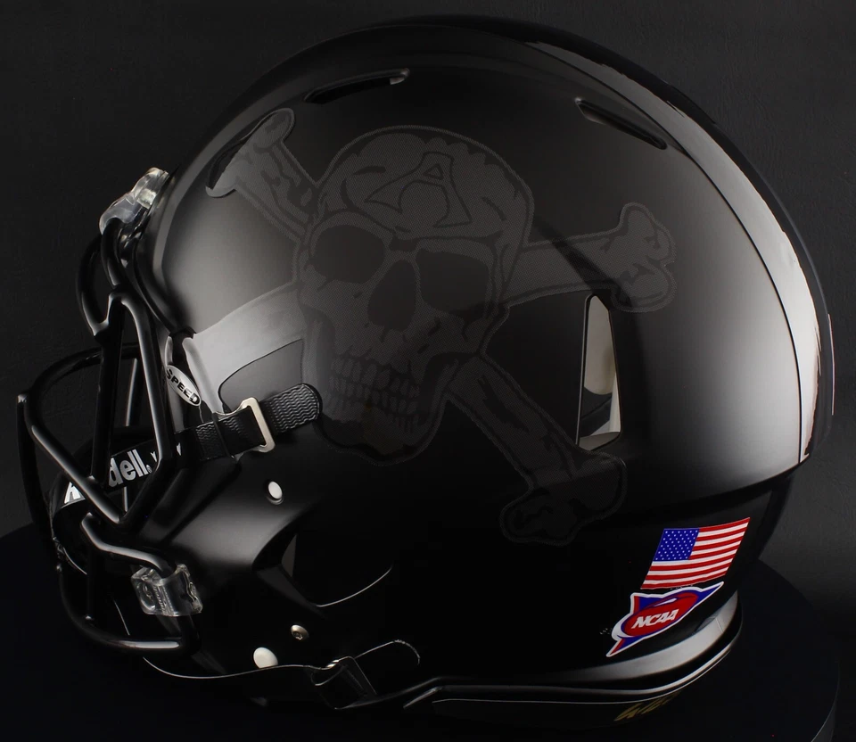 ARMY BLACK KNIGHTS NCAA Riddell Speed Full Size AUTHENTIC Football Helmet - Image 3 of 4