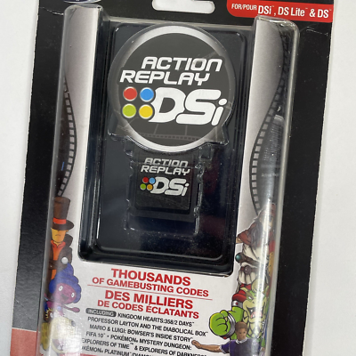 Action Replay For Nintendo DS/DS Lite/DSi Thousands Of Codes - New