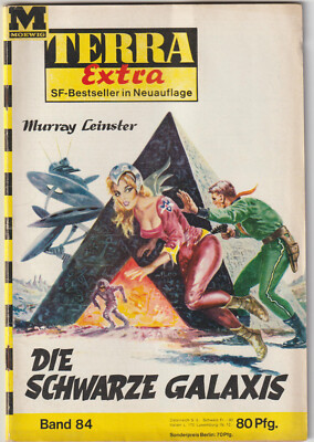   Terra Extra Nr.84 Die Schwarze Galaxis, Moewig Verlag | ROMANHEFT | SCI-FI