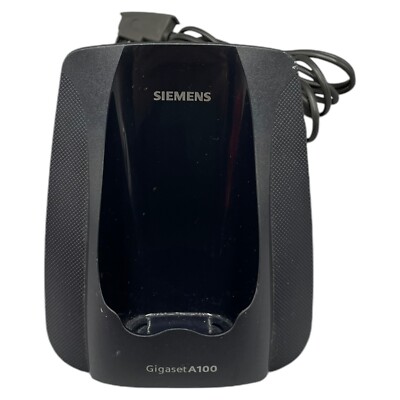 Siemens Gigaset A100 Ladeschale Ladestation Ladecase Basis inkl. Telefonkabel