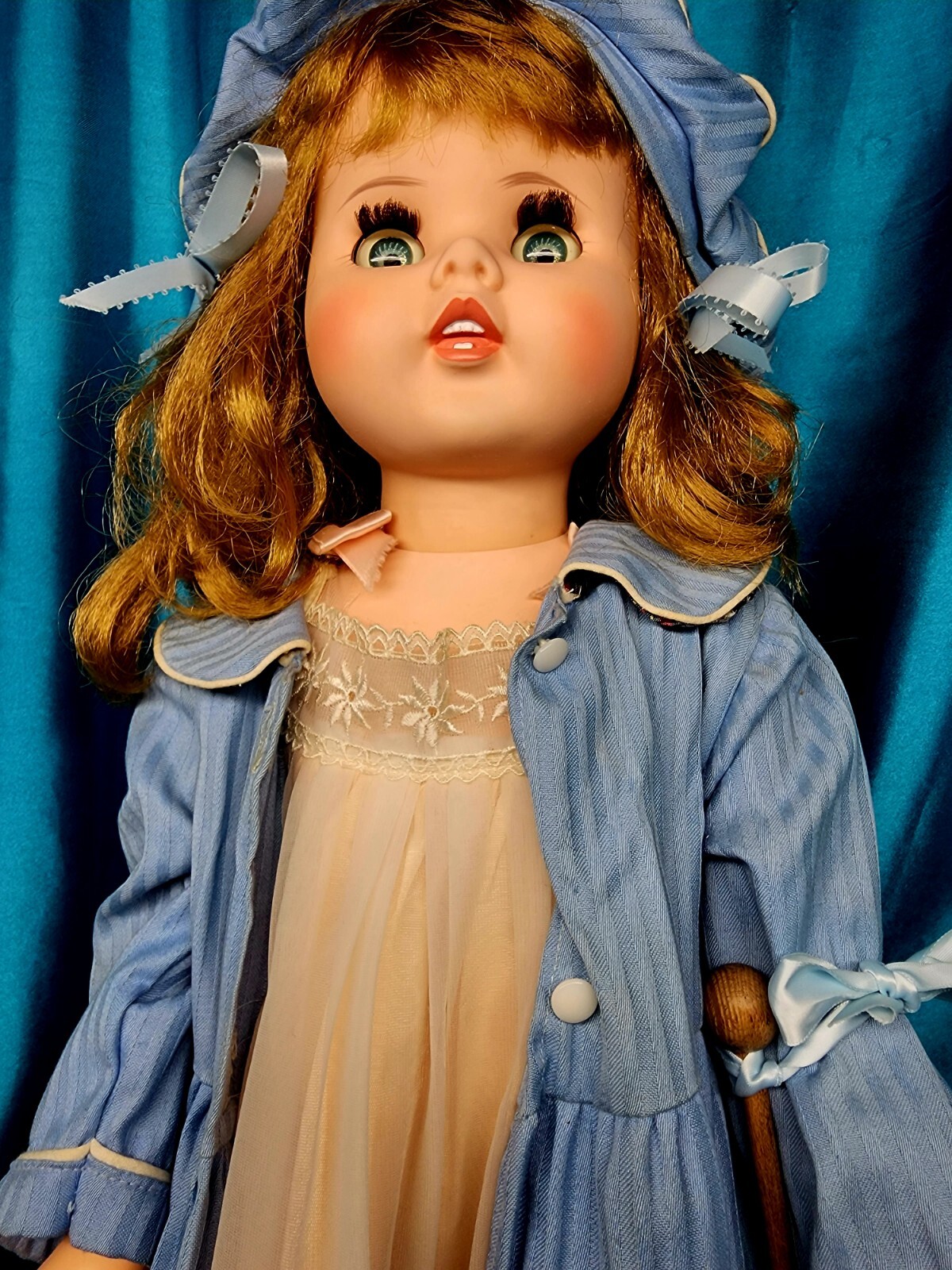 American Character Toodles Toddler doll 24" Follow Me Eyes original