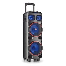 Ngs 300w Double 8" Woofer Wireless Bt Speaker Built-in Battery- Wilddub1