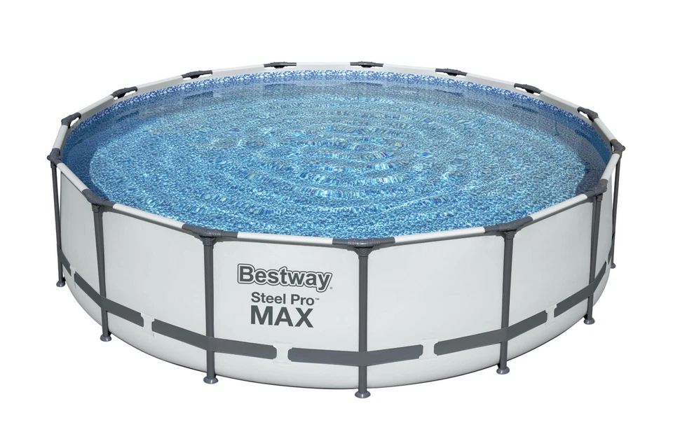Bestway Steel Pro MAX 457x107cm Pool Filterpumpe und Zubehör Gartenpool 56488 - Bild 4 von 4